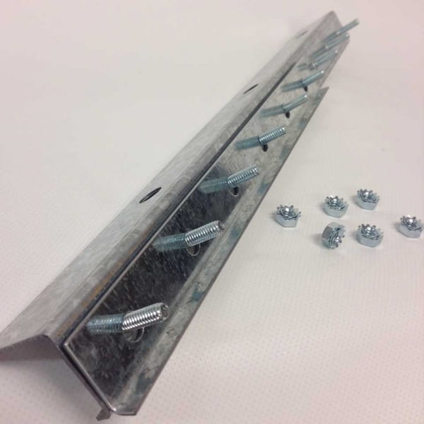 Strip Curtain Hardware - Universal Mount