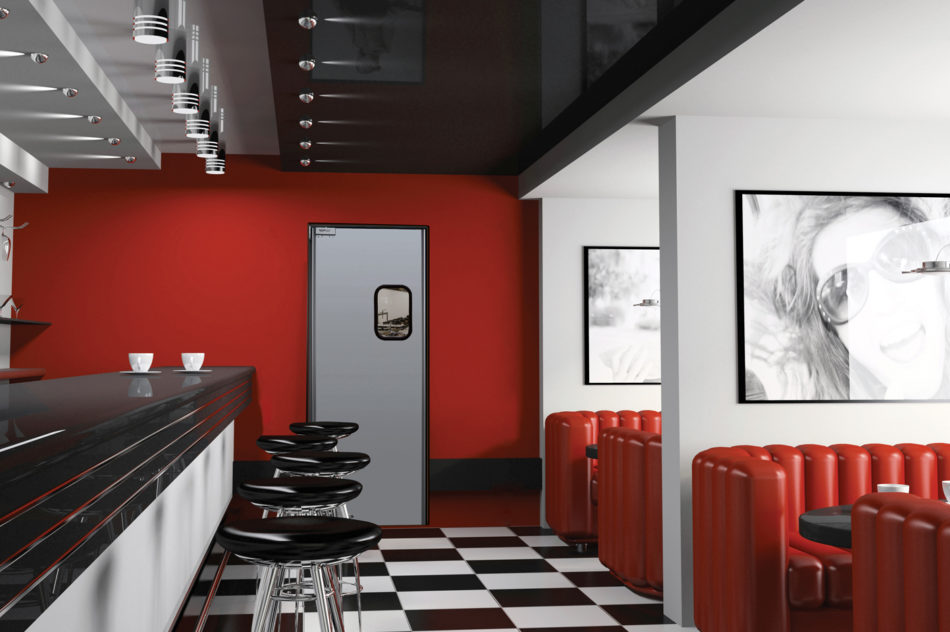 Stainless Steel Doors Tuff Lite Double Panel 42" x 84" H Opening