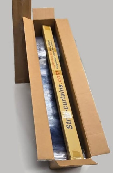 Pvc Strip Door Curtain Kit - Covers Opening up to 60" W X 84"