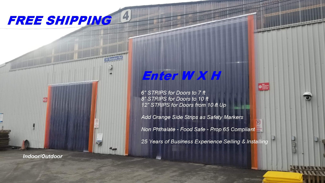 Build Common Strip Curtain Door Kits