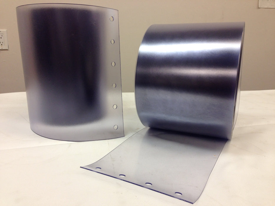8" x .08" (2mm) Frosted Common PVC - Sold By The Foot