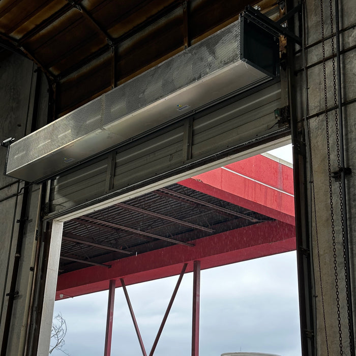 Air Curtains help Maintain Temperatures and Reduce Air Transfer