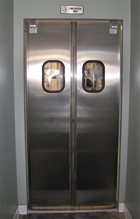 Stainless Steel Doors Tuff Lite Double Panel 72" x 84" H Opening