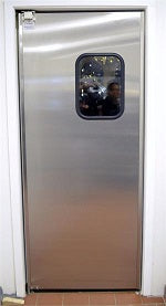 Stainless Steel Doors Tuff Lite Single Panel 36" x 84" H Opening