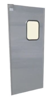 Stainless Steel Doors Tuff Lite Single Panel 36" x 84" H Opening