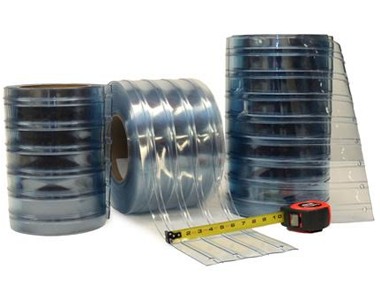 Copy of Strip Door PVC / Vinyl Bulk Rolls, Smooth Clear 8" X .08" ( 2mm ) 100'