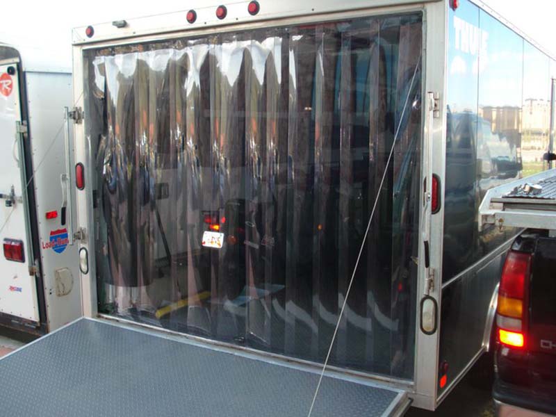 Trailer & Truck Strip Curtain Door Kit Heavy Duty Hardware